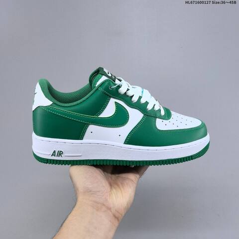 Nike Air Force 1 07 FJ4146-122 White Green Neon Green EU 36-45 Sneaker - Unisex (BS-61717)