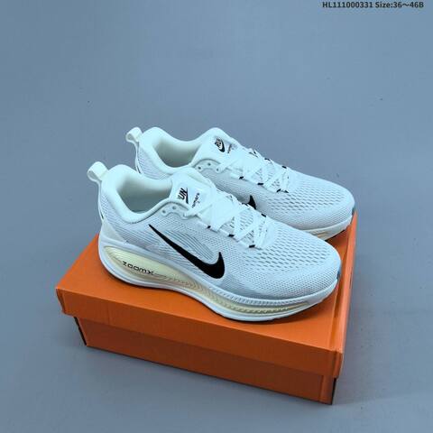 Nike Vomero 18 ReactX Air Zoom Black White Cream Pink EU 36-46 Running Shoe - Unisex (BS-61003)