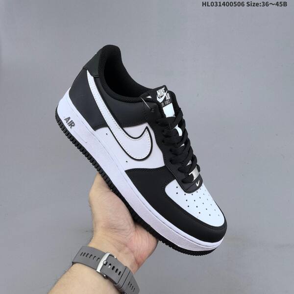 Nike Air Force 1 07 LV8 DV0788-001 black white EU 36-45 sneaker