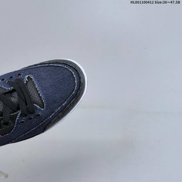 Jordan Air Jordan 3 Black/Navy denim/White/Red EU 36-47.5 basketball