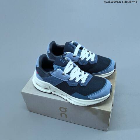 On Cloudrunner 1 Navy Blue Ivory Brown EU 36-45 Running Shoe Running Sneakers - Unisex (BS-69653)