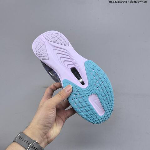 Nike Zoom Fly 6 Black Purple White Pink Blue EU 39-45 Running Shoe - Unisex (BS-60676)
