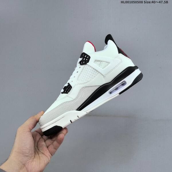 Jordan Air Jordan 4 Retro white/black/red EU 40-47.5 basketball