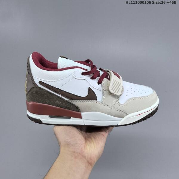 Jordan Legacy 312 Low White/Beige/Burgundy/Brown EU 36-46 casual
