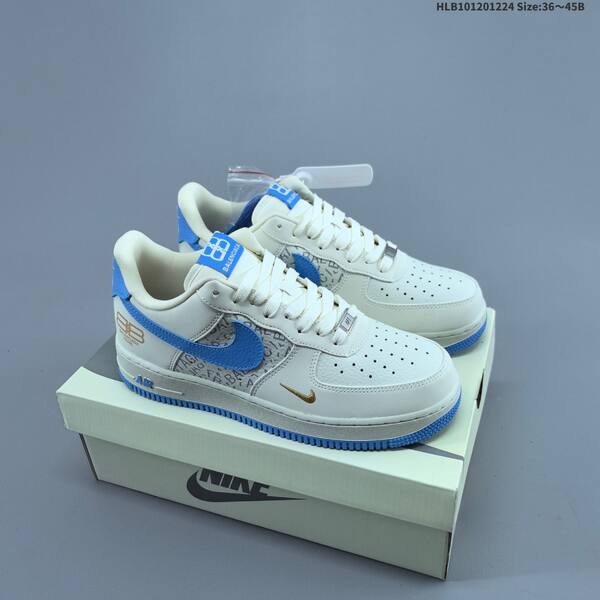 Nike Air Force 1 07 Low Light Grey Cream Green Red EU 36-45 sneaker