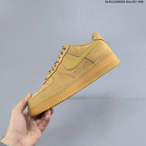 Nike Air Force 1 07 LV8 CJ9179 Wheat Tan Gum Brown EU 36-45 Sneaker - Unisex (BS-60498)