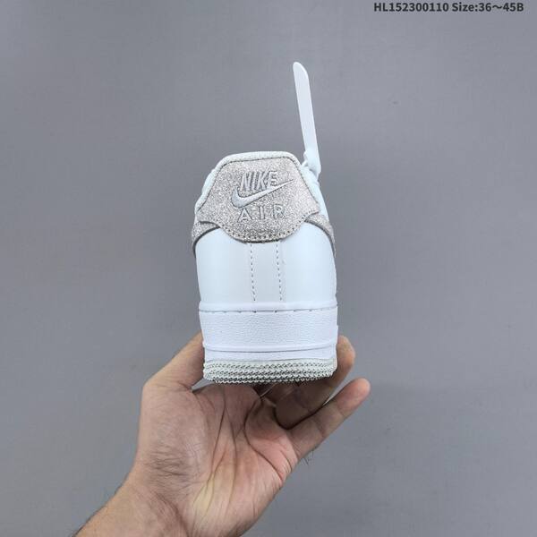 Nike Air Force 1 Low 07 white silver red EU 36-45 sneaker