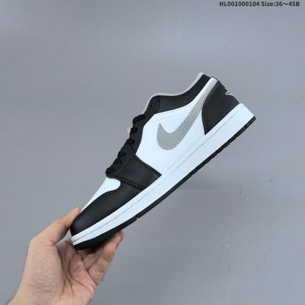 Jordan Air Jordan 1 Low Black/White/Gray EU 36-45 lifestyle