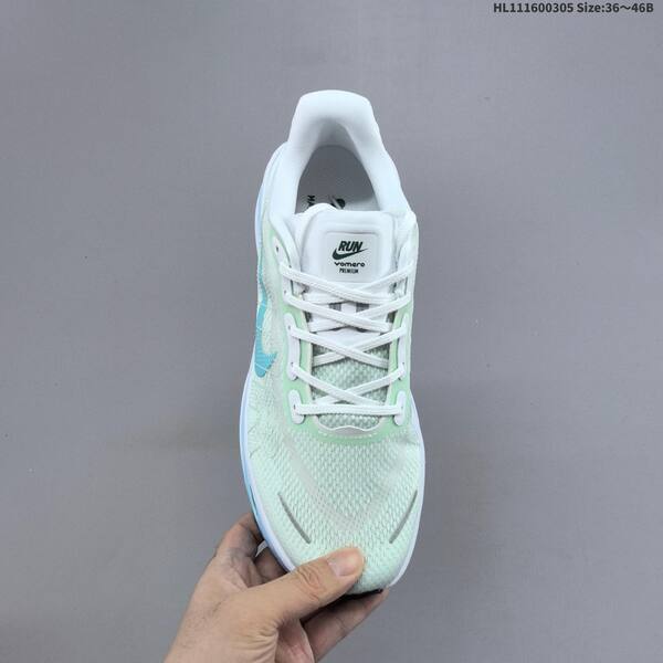 Nike Vomero Premium ReactX Air Zoom mint green white turquoise light blue EU 36-46 running shoe