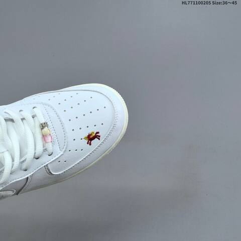 Nike Air Force 1 07 Low Join Forces IQ1143 100 White Sail Green Red Pink EU 36-45 Sneaker - Unisex (BS-61523)