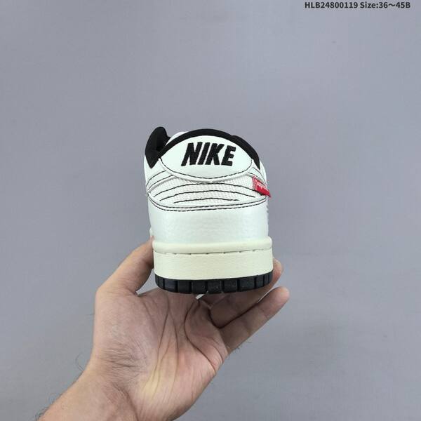 Nike SB Dunk Low Retro Supreme DIY off white black red grey EU 36-45 skate shoe