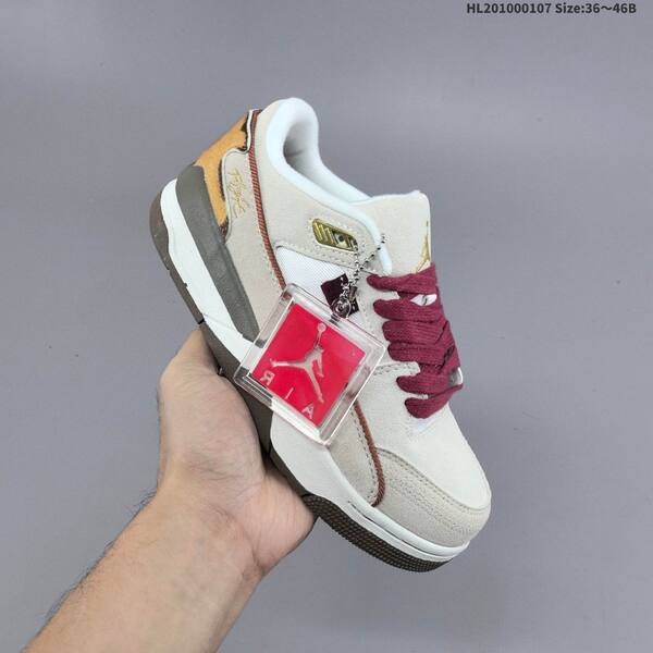 Jordan Flight Court Sail/White/Burgundy/Brown EU 36-46 casual