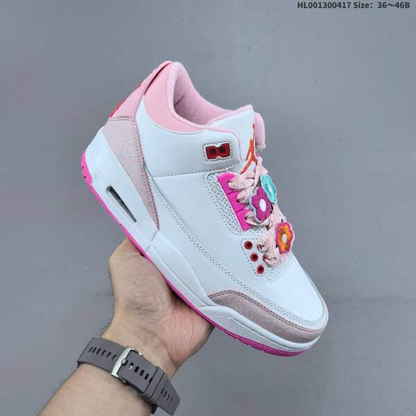 Jordan Air Jordan 3 Retro "Spring Flowers" White/Pink EU 36-46 basketball