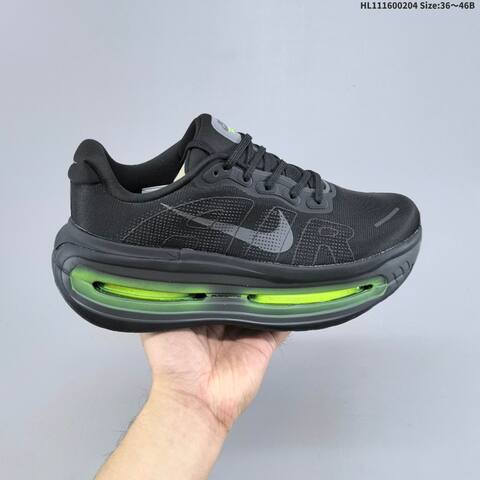 Nike Air Zoom Vomero Premium Black Neon Green Dark Grey EU 36-46 Running Shoe - Unisex (BS-61539)