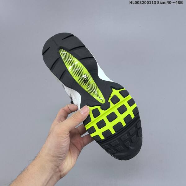 Nike Air Max 95 Big Bubble OG Reverse Neon dark grey light grey neon yellow white black EU 40-48 running shoe