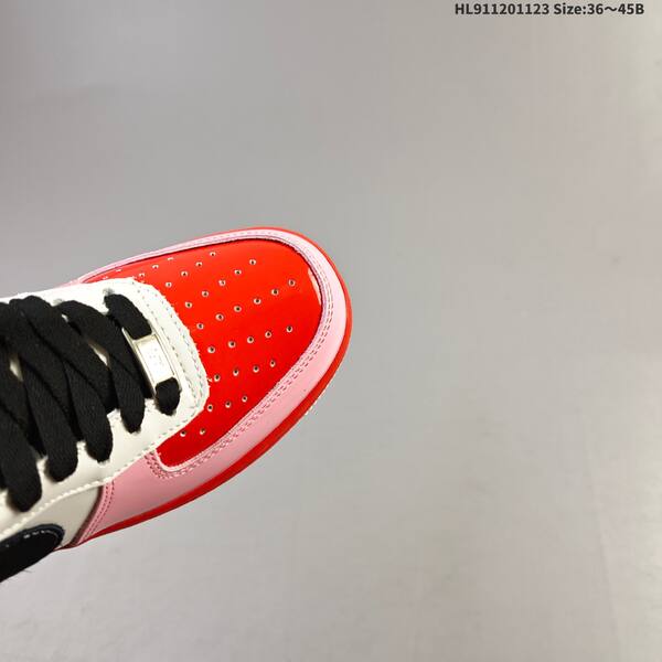 Nike Air Force 1 07 white pink red black EU 36-45 sneaker