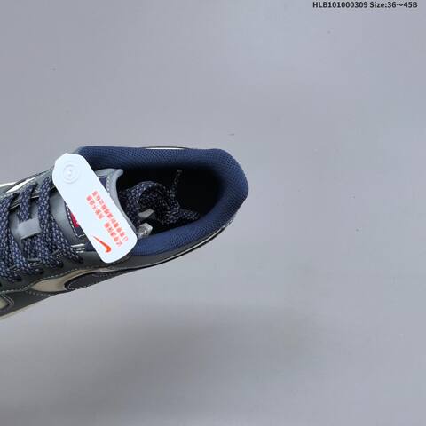Nike Air Force 1 07 Grey Navy Off White Red EU 36-45 Sneaker - Unisex (BS-61404)