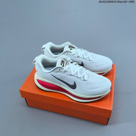 Nike Vomero 18 ReactX Air Zoom Light Grey Neon Green Black EU 36-45 Running Shoe - Unisex (BS-60758)