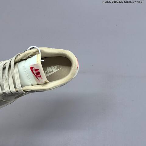 Nike Dunk Low Beige White Red Khaki EU 36-45 Skate Shoe - Unisex (BS-61106)