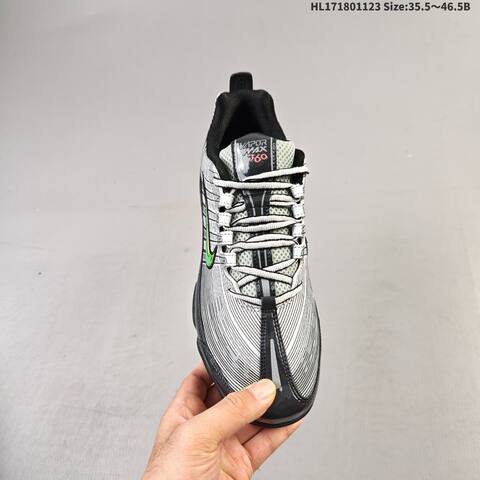 Nike Air VaporMax 360 Black White Metallic Green Red EU 35 5-46 5 Running Shoe - Unisex (BS-63189)