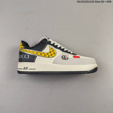 Nike Air Force 1 07 Low Off White Dark Green Grey EU 36-45 Sneaker - Unisex (BS-63425)