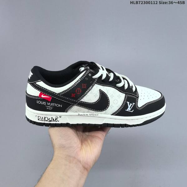 Nike Dunk SB Low black white red EU 36-45 skate shoe