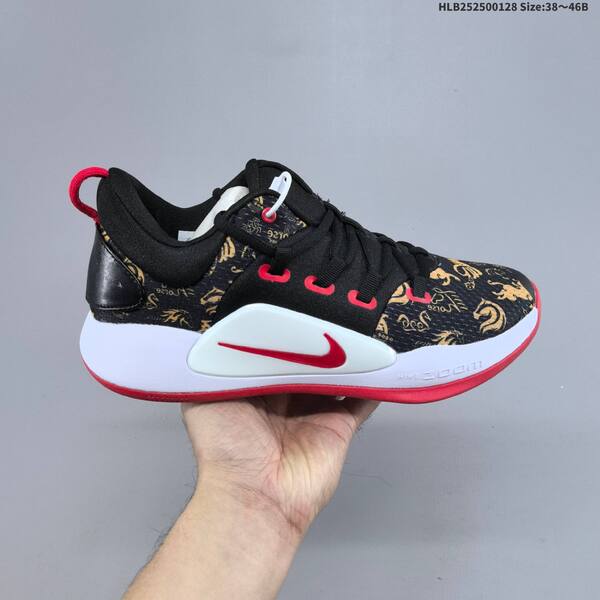 Nike Zoom Hyperdunk 2019 AR0465-010 black gold white red EU 38-46 basketball shoe
