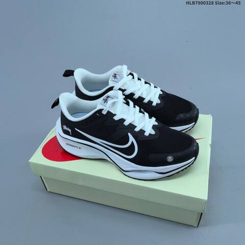 Nike Pegasus ZoomX Plus CK4318-018 Black White Blue EU 36-45 Running Shoe - Unisex (BS-61079)