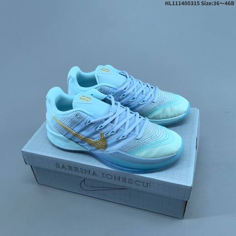 Nike Sabrina 3 ASW HF2881-100 White Mint Black Pink Yellow EU 36-46 Basketball Shoe - Unisex (BS-61292)