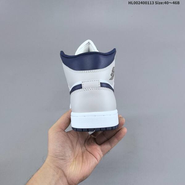 Jordan Air Jordan 1 Mid white/navy/grey EU 40-46 basketball