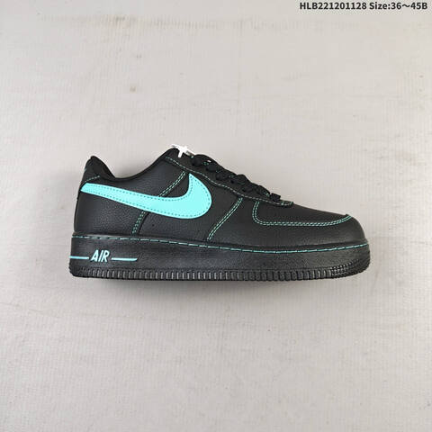 Nike Air Force 1 07 Black Blue EU 36-45 Sneaker - Unisex (BS-62988)