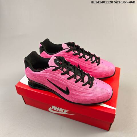 Nike Shox Z HQ7540-601 Pink Black EU 36-46 Running Shoe - Unisex (BS-63428)