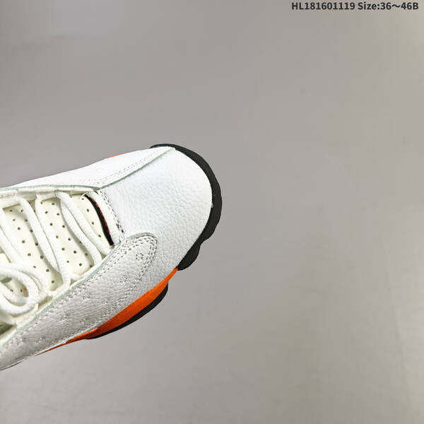 Jordan Air Jordan 13 white/black/orange 36-46B basketball