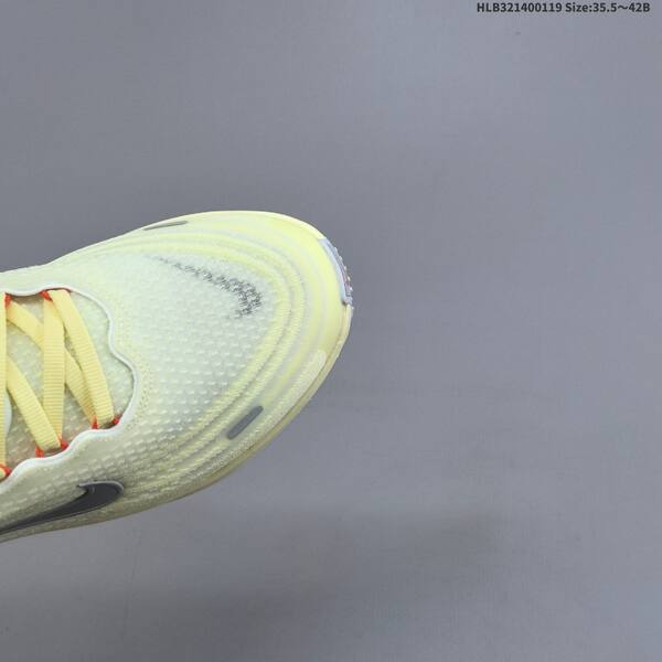Nike Vomero Plus ReactX Air Zoom pale yellow white grey orange EU 35 5-42 running shoe