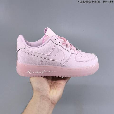 Nike Air Force 1 Low Light Pink White EU 36 45 Sneaker EU 36-45 - Unisex (BS-61994)