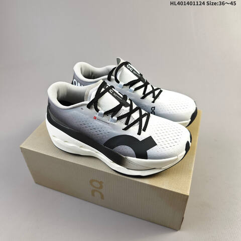 On Running Cloudboom Max 3 MF30314651 White Black Gray Purple EU 36 45 Running Shoe EU 36-45 Running Sneakers - Unisex BS-69777