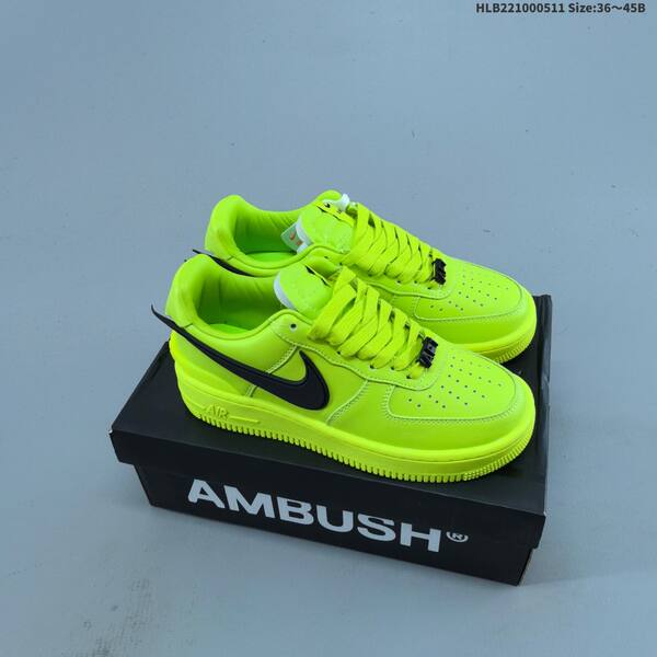 Nike Ambush x Air Force 1 07 Low phantom black pine green citron EU 36-45 sneaker
