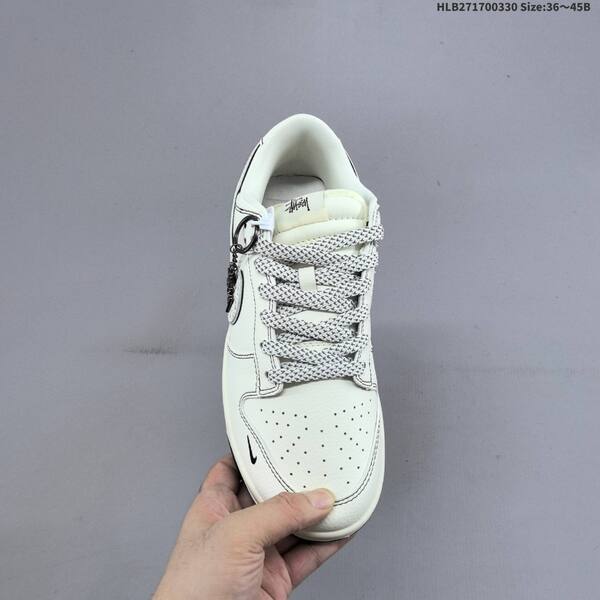 Nike Dunk SB Low Stussy off white black grey EU 36-45 skate shoe