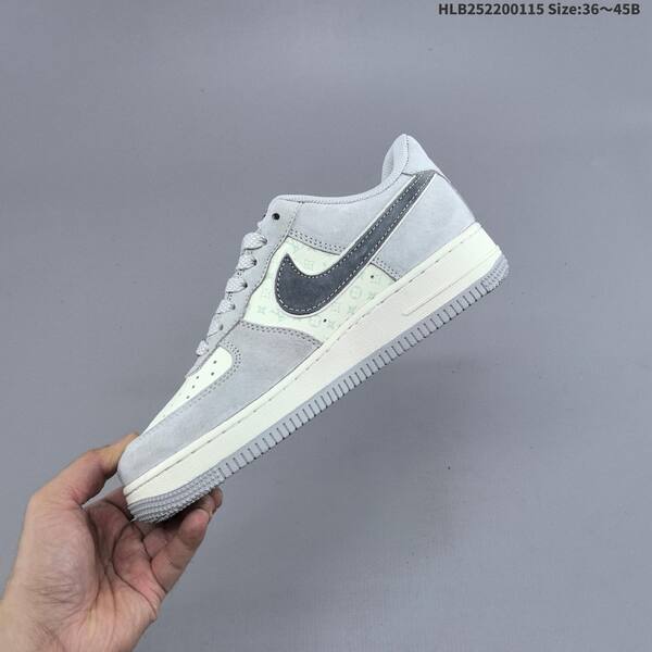Nike Air Force 1 07 Low red white gray black EU 36-45 sneaker