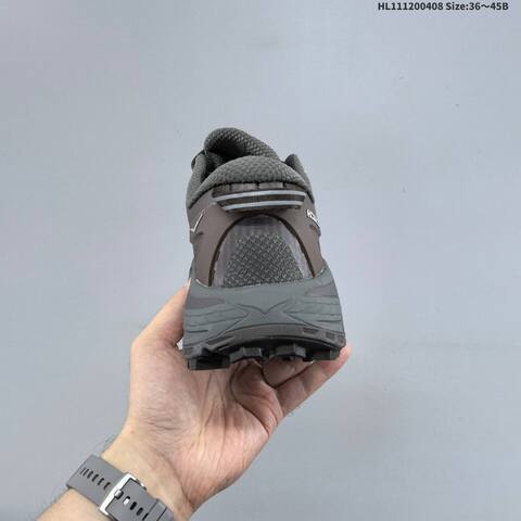 HOKA ONE ONE Mafate Speed 2 Low Brown Grey Black White EU 36-45 Trail Shoe Trail Running Sneakers - Unisex (BS-69357)