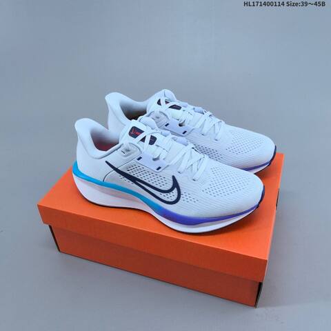 Nike Quest 6 White Blue Purple Black EU 39-45 Running Shoe - Unisex (BS-61995)