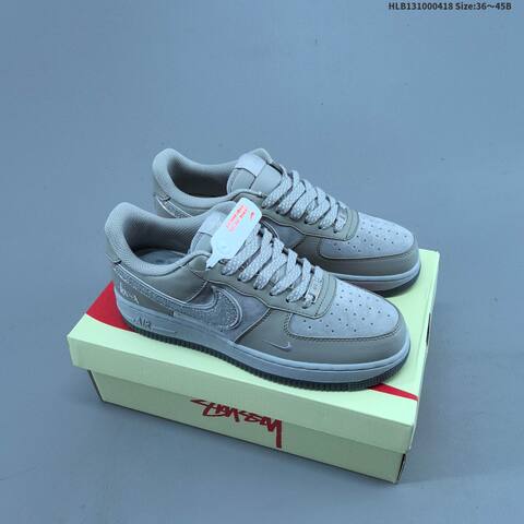 Nike Air Force 1 07 Low Off White Dark Blue EU 36-45 Sneaker - Unisex (BS-60662)