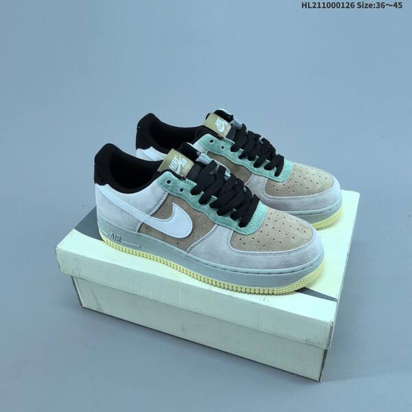 Nike Air Force 1 Low grey white cream EU 36-45 sneaker