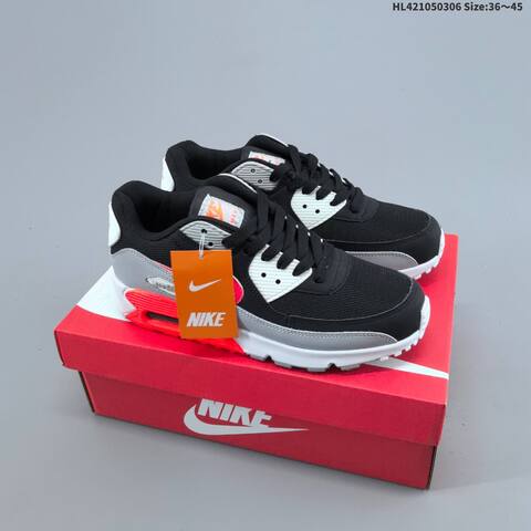 Nike Air Max 90 White Burgundy Pink Grey Black EU 36-45 Sneaker - Unisex (BS-61460)