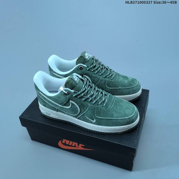 Nike Air Force 1 07 Low navy blue white light gray EU 36-45 sneaker