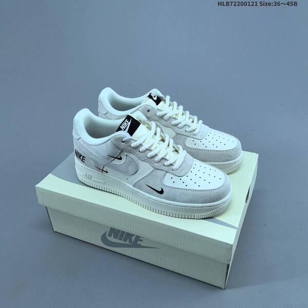 Nike Air Force 1 07 LV8 white navy red EU 36-45 sneaker