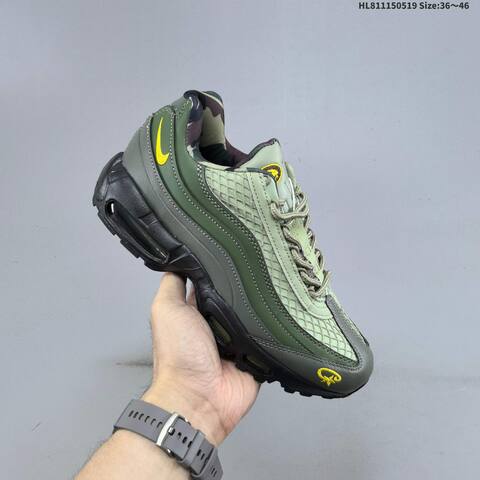 Nike Air Max 95 Black Grey Silver EU 39-46 Running Shoe - Unisex (BS-60251)
