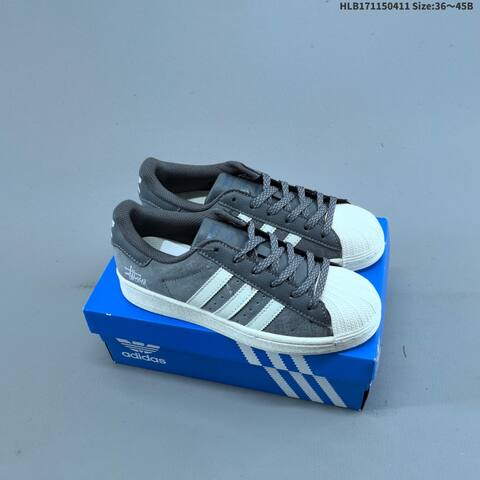 Adidas Superstar grey white gold black EU 36-45 skate