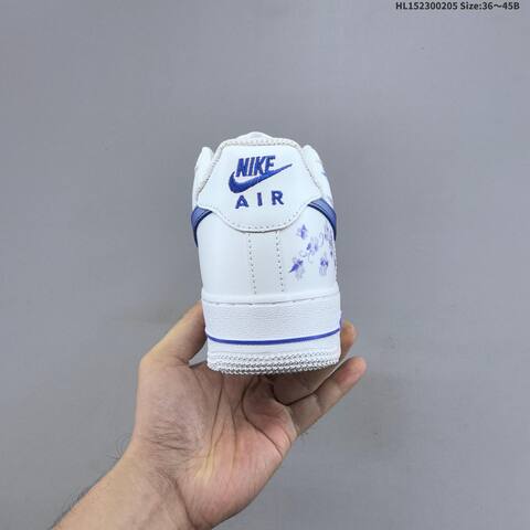 Nike Air Force 1 Low 07 White Blue EU 36-45 Sneaker - Unisex (BS-61530)