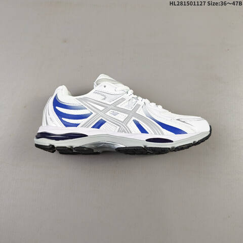 ASICS Gel Sekiran White Silver Blue EU 36-47 Running Shoe Running Sneakers - Unisex (BS-69222)
